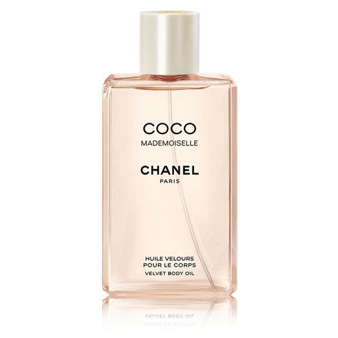 coco chanel mademoiselle velvet body oil 200ml